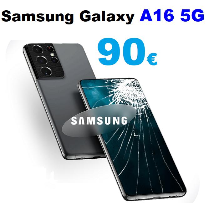Réparation écran Samsung A16 5G pas cher à Bruxelles à 90€, Enlèvement, Samsung