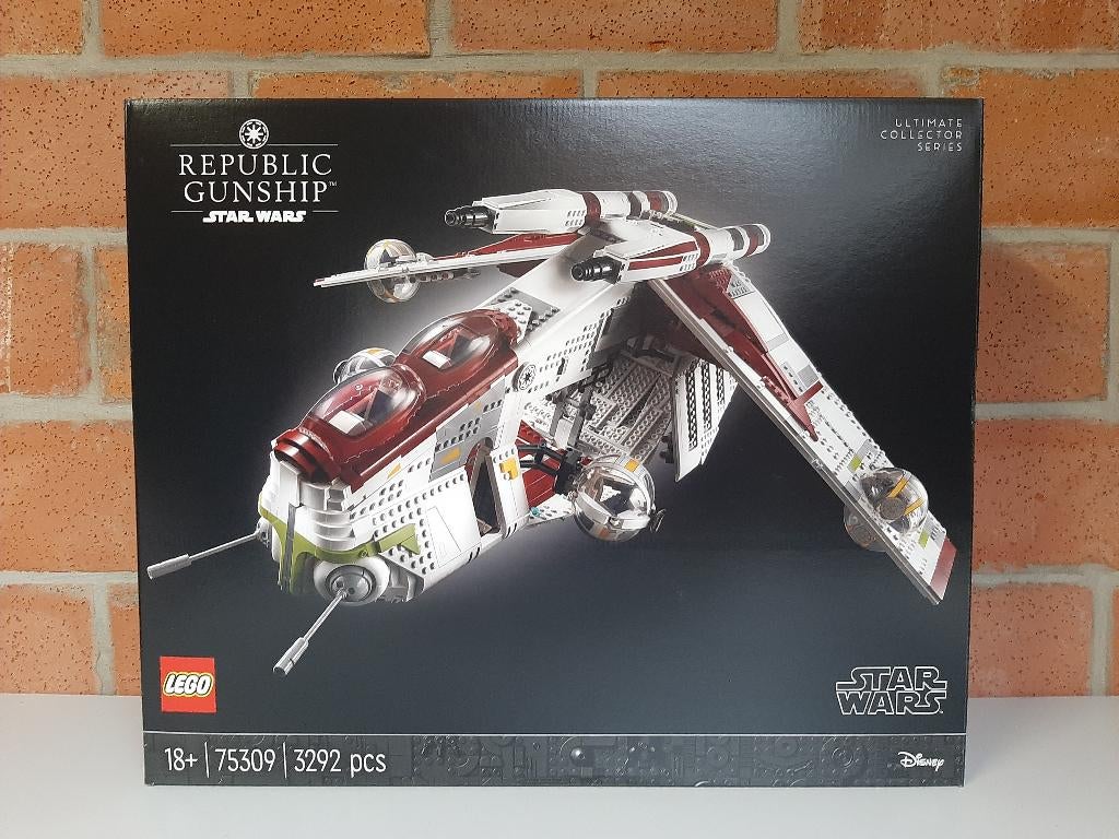 Lego 75309 UCS Republic Gunship, Kinderen en Baby's, Speelgoed | Duplo en Lego, Nieuw, Lego, Complete set, Ophalen of Verzenden