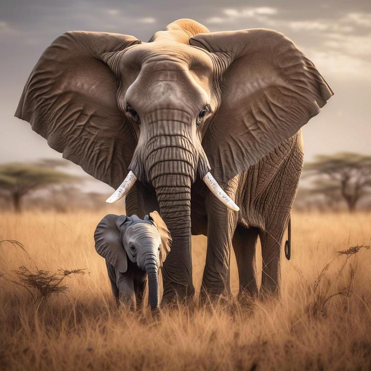 Vie de famille, Antiek en Kunst, Kunst | Schilderijen | Modern, Verzenden