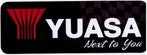 Logo autocollant Yuasa - 240x85mm - grand format, Enlèvement ou Envoi
