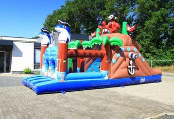 Multiplay piratenboot springkasteel te huur beschikbaar voor biedingen