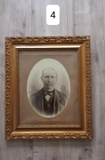 Portretfoto met kader beschikbaar voor biedingen