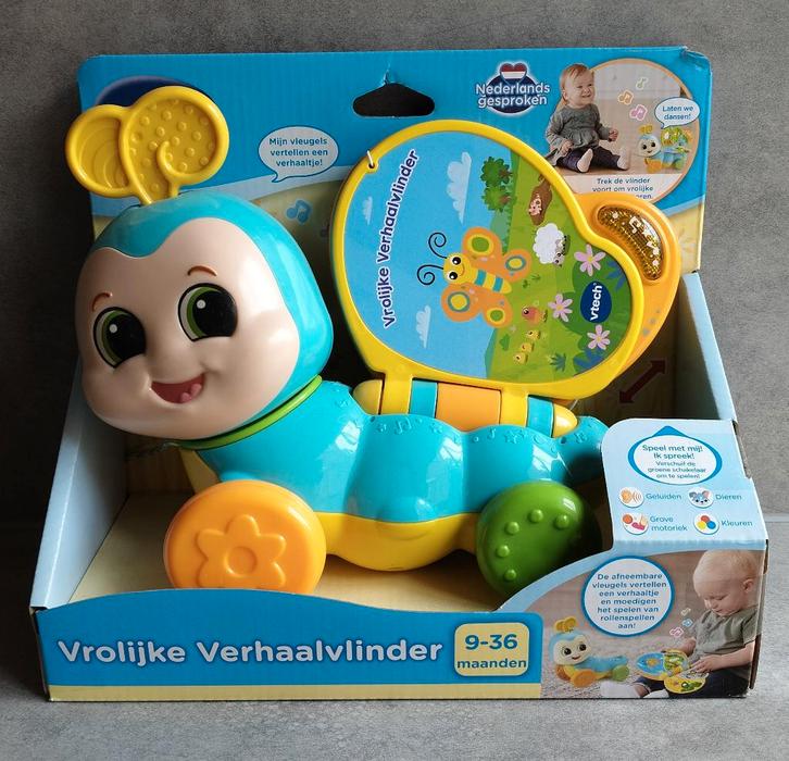 vtech vrolijke verhaalvlinder (9-36 maanden), Enfants & Bébés, Jouets | Vtech, Neuf, Enlèvement ou Envoi
