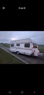 Caravane Hobby 1984, Jusqu'à 4, 4 à 5 mètres, Coin salon convertible, 750 - 1000 kg