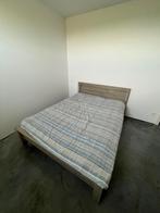 Bed 140 x 200 + matras, Maison & Meubles, Chambre à coucher | Lits, Queen size, Bois, Enlèvement, Utilisé