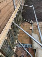 Escalier en fer avec main courante, Jardin & Terrasse, Avec portail, Enlèvement, Utilisé, Fer