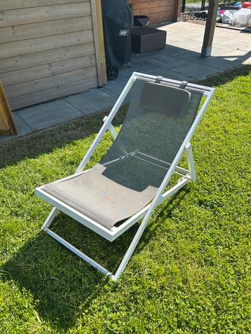 Tuinstoel Bristol, Enlèvement, Utilisé, Aluminium, Pliant