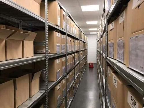 Étagère métallique pour archives (rayonnage archives), Huis en Inrichting, Woonaccessoires | Wandplanken en Boekenplanken, Ophalen of Verzenden