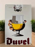 Metalen reclamebord Duvel, Verzamelen, Ophalen of Verzenden, Nieuw, Reclamebord, Plaat of Schild, Duvel