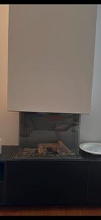 Bellfires Inbouw gashaard 3 wandig glas design, Enlèvement, Utilisé, Encastré, Cheminée au gaz