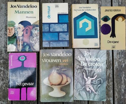 Jos Vandeloo lot van 7 boeken, prijsvoor alle boeken samen, Boeken, Literatuur, Gelezen, Ophalen of Verzenden