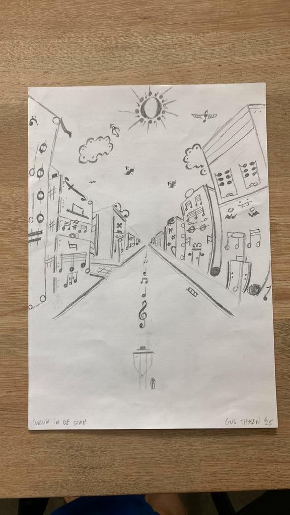 Eigen kunst: ‘Nieuw in de stad’, Antiquités & Art, Art | Dessins & Photographie, Envoi