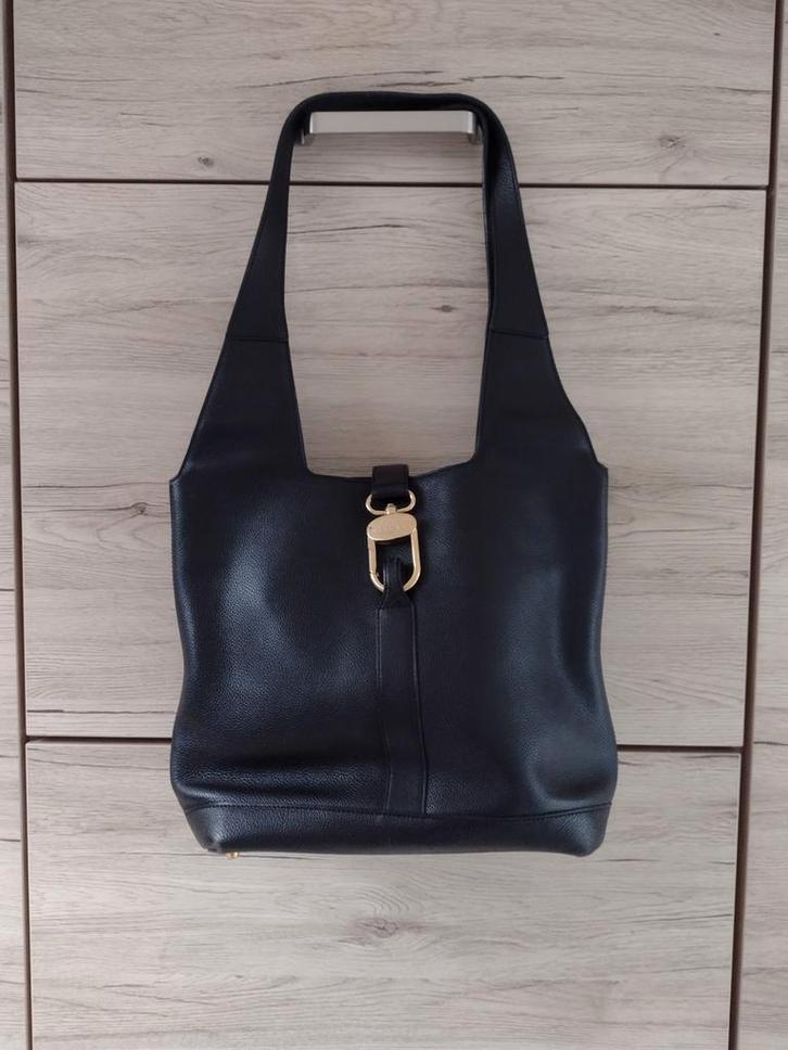 Delvaux, Handtassen en Accessoires, Tassen | Damestassen, Zo goed als nieuw, Zwart, Ophalen of Verzenden