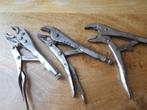 PINCES grippe ...lot de 3 pièces, Ophalen of Verzenden, Gebruikt