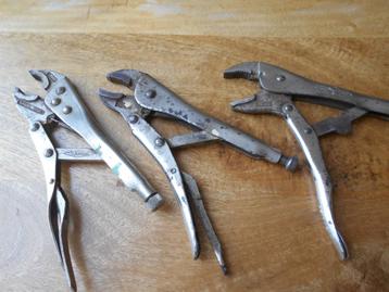 PINCES grippe ...lot de 3 pièces beschikbaar voor biedingen