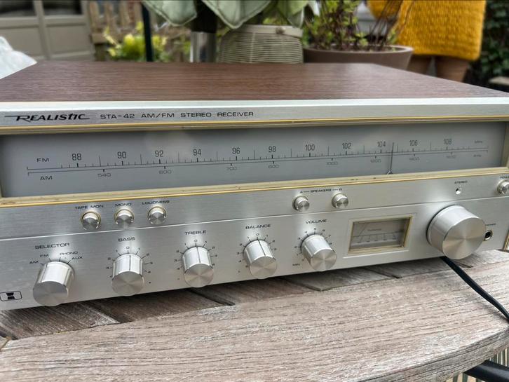 Realistic STA-42, Audio, Tv en Foto, Versterkers en Ontvangers, Ophalen of Verzenden