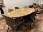 Xooon houten tafel, Ophalen, Zo goed als nieuw, Eikenhout, 75 cm of meer