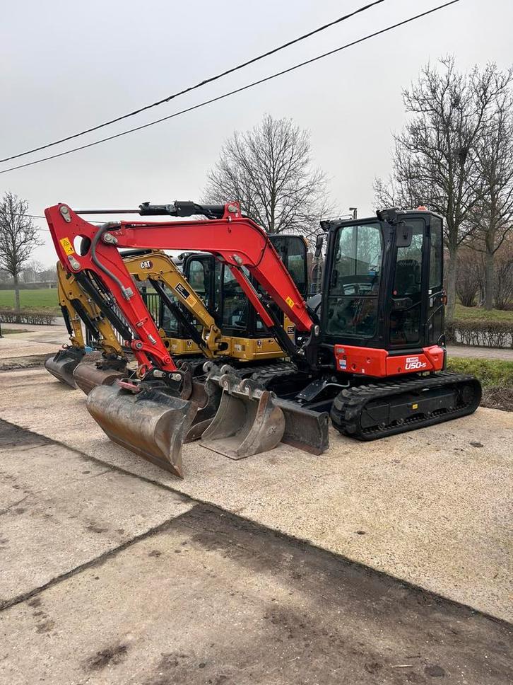 5 Ton minigraver te huur, Articles professionnels, Machines & Construction | Grues & Excavatrices, Excavatrice, Enlèvement