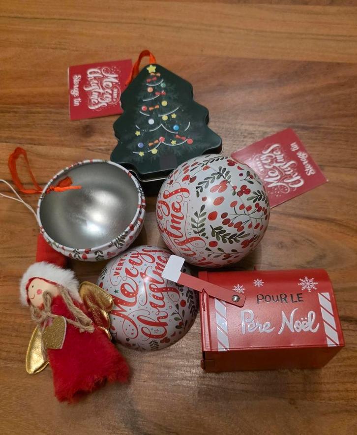 Lot décorations de Noël fantaisie - Idéal petit cadeau, Divers, Noël, Comme neuf, Enlèvement ou Envoi