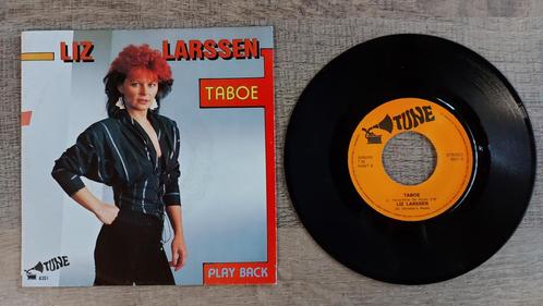 Liz Larssen - Taboe - 7", CD & DVD, Vinyles Singles, Utilisé, Single, 7 pouces, Enlèvement ou Envoi
