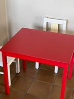 Kindertafel en 2 stoeltjes IKEA kritter, Kinderen en Baby's, Ophalen, Gebruikt