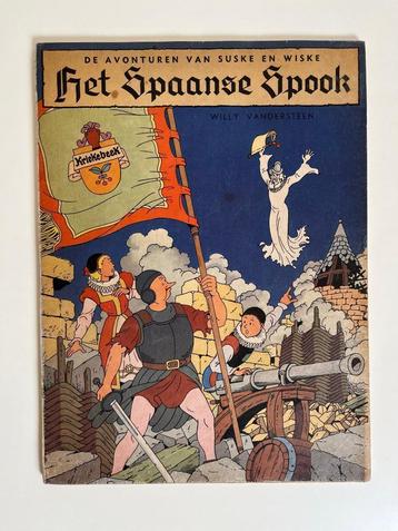 Suske en Wiske - Het Spaanse Spook - 1e druk 1952 beschikbaar voor biedingen