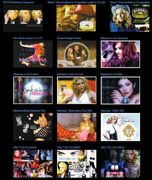 Madonna - 25 cartes postales, Collections, Cartes postales | Thème, Non affranchie, 1980 à nos jours, Stars et Célébrités, Enlèvement ou Envoi