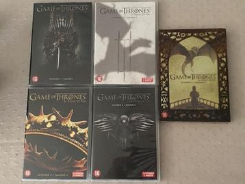 Game of Thrones ( seizoenen 1 t.e.m. 5) beschikbaar voor biedingen