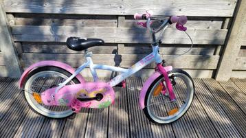 Meisjes fiets btwin 16 inch