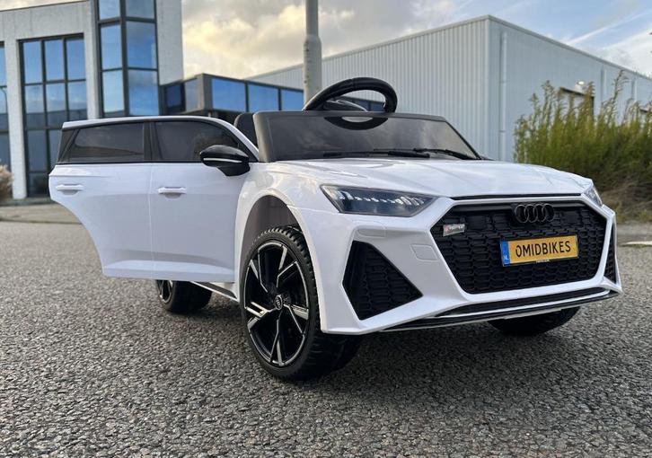 Kinder Auto Audi RS6 12v Bleutooth / Leder / RC, Kinderen en Baby's, Speelgoed | Buiten | Voertuigen en Loopfietsen, Nieuw, Ophalen of Verzenden