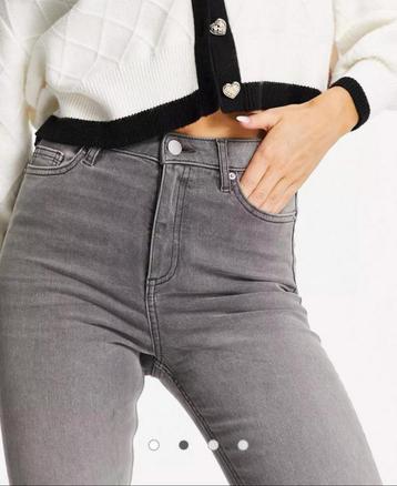 Miss Selfridge Lizzie skinny jeans met hoge taille W30 L34