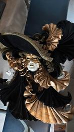 Venetiaans masker " volto ventaglio luxe", Ophalen