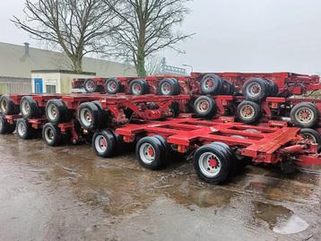 Nicolas modular trailer kamag SPMT Scheuerle 42 axle 1176T, Autos, Autres carburants, Achat, Remorques et Semi-remorques, TVA déductible