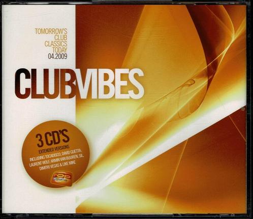 3CD Club Vibes 04.2009, Cd's en Dvd's, Cd's | Dance en House, Zo goed als nieuw, Ophalen of Verzenden