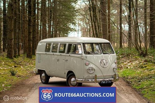 Volkswagen T1b Kombi 1965 | Route 66 Auctions, Auto's, Oldtimers, Bedrijf, Te koop, Volkswagen, Benzine, Overige carrosserie, 3 deurs