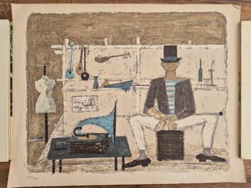 Lithografie van Federico Righi beschikbaar voor biedingen