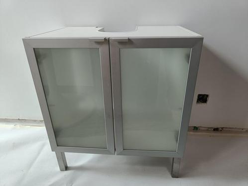 Badkamer Ikea wit spiegel - kolomkast - kast wastafel, Huis en Inrichting, Badkamer | Badkamermeubels, Gebruikt, Ophalen