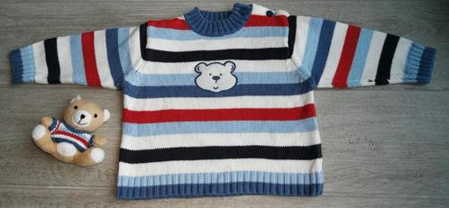 Mooi warm gestreept truitje - C&A - maat 68., Kinderen en Baby's, Babykleding | Maat 68, Zo goed als nieuw, Jongetje of Meisje