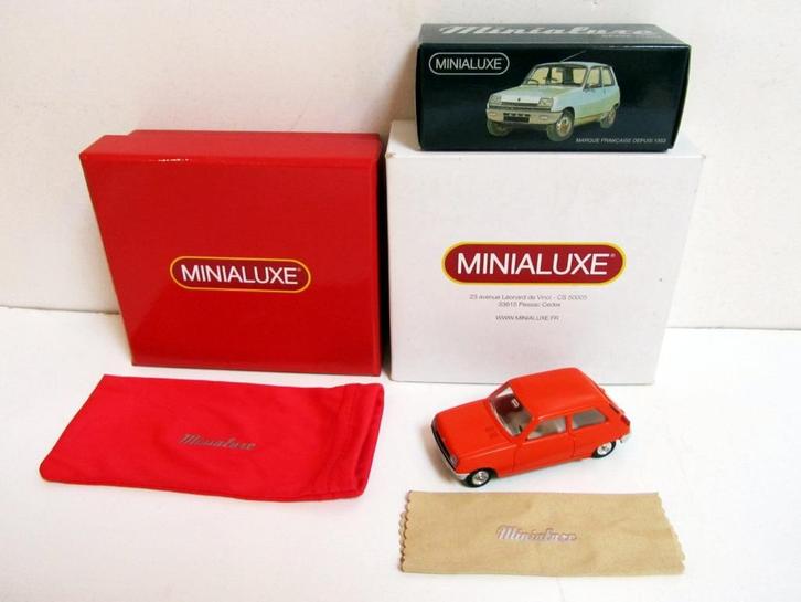 Renault R5 TL Minialuxe Referentie 9_1 (#238/250) 1:43, Hobby en Vrije tijd, Overige Hobby en Vrije tijd, Nieuw, Ophalen of Verzenden