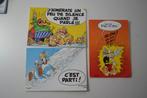 3 cartes postales série Astérix, Ongelopen, Ophalen, 1980 tot heden