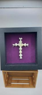 Crucifix en vertèbres curiosités