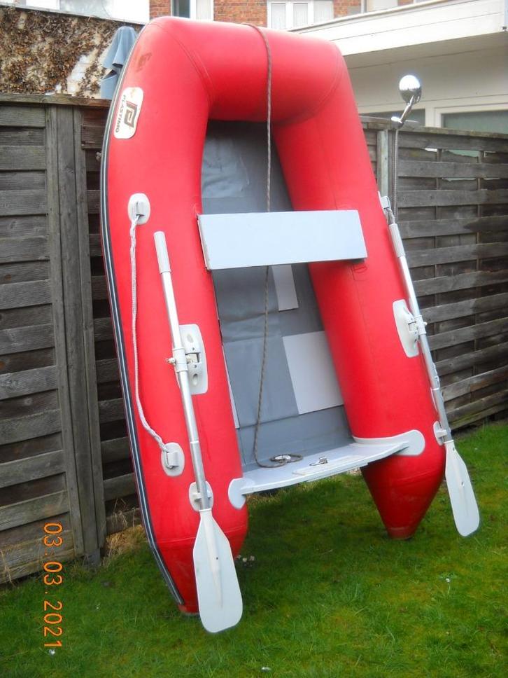 Te koop Plastimo 2 personen, Watersport en Boten, Rubberboten, Gebruikt, Overige merken, Overige materialen, Minder dan 70 pk