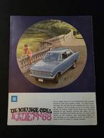 Brochure La nouvelle Opel Kadett 1968, Livres, Autos | Brochures & Magazines, Enlèvement ou Envoi, Opel