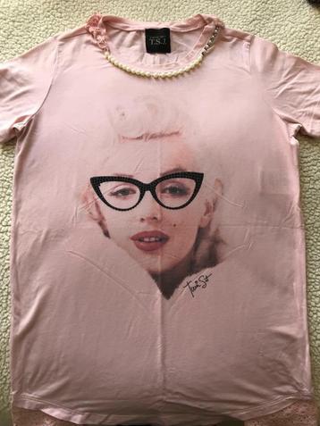 LA VIE EN ROSE t-shirts mt 38 rose beschikbaar voor biedingen