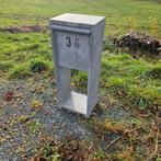 Boite aux lettres en pierre, Tuin en Terras, Brievenbussen, Ophalen, Gebruikt, Hardsteen, Staande brievenbus