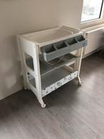 Babybadje op wieltjes met opbergvakken, Gebruikt, Badje, Standaard, Ophalen