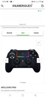 Razer Raiju ultimate ps4, Consoles de jeu & Jeux vidéo, Enlèvement, Comme neuf