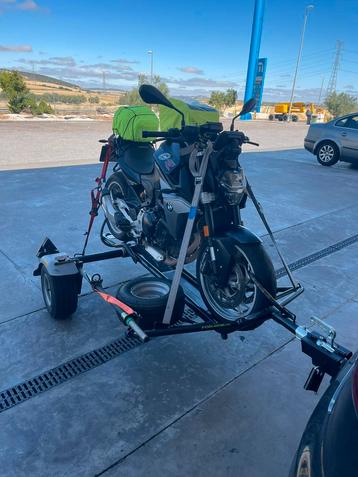 Remorque moto à louer, Enlèvement, Comme neuf