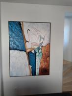 Groot abstract schilderij, Antiek en Kunst, Ophalen
