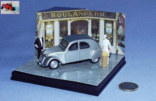 Vitesse Millenium 1/43 : Diorama Citroën 2cv bij de bakker, Hobby en Vrije tijd, Modelauto's | 1:43, Nieuw, Auto, Universal Hobbies